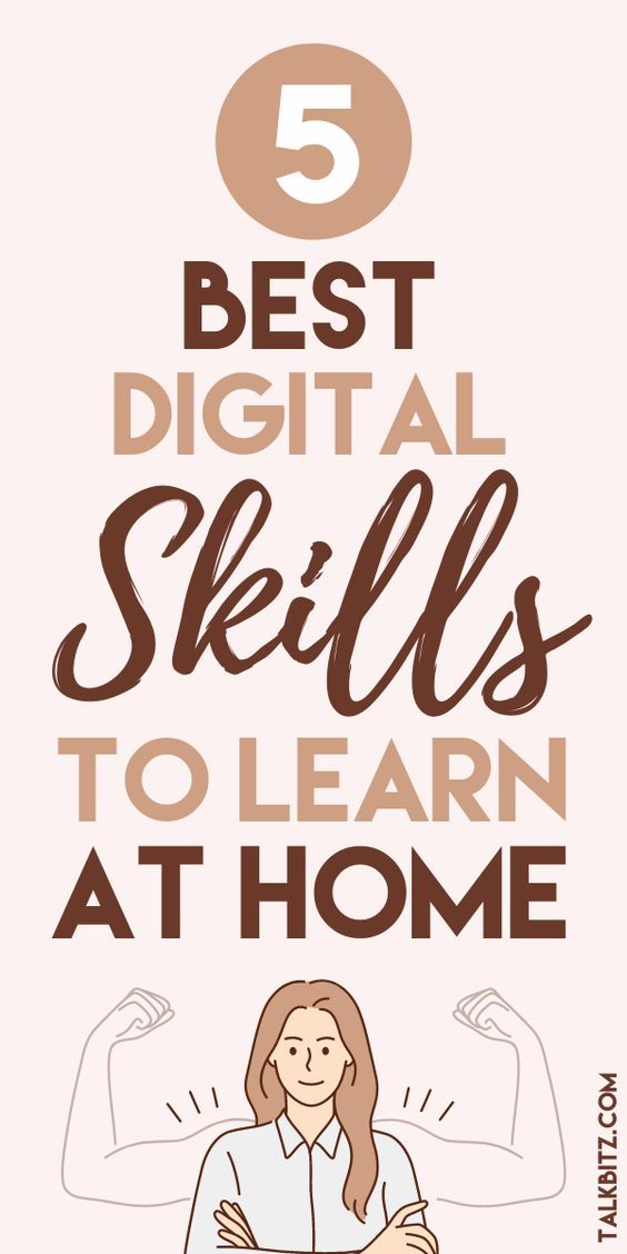 Top 5 Digital Skills to Learn at Home in 2025 – TalkBitz