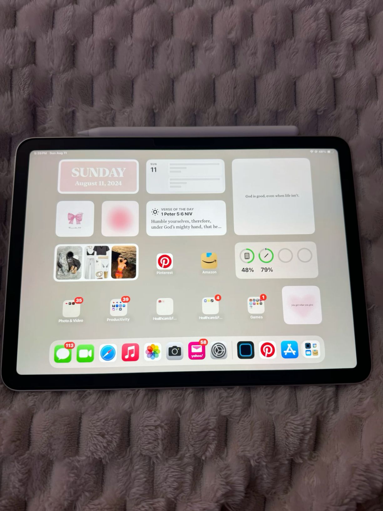iPad Home Screen inspo